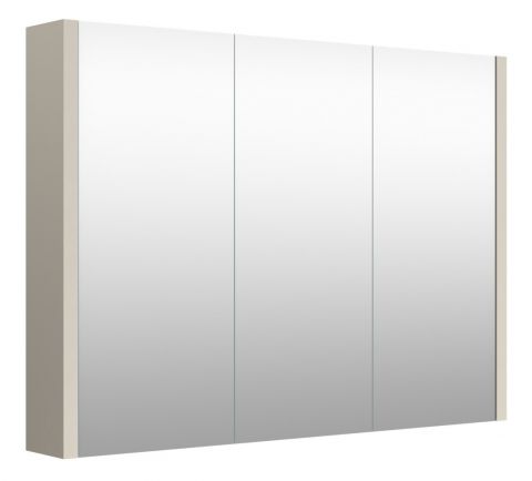 Badezimmer - Spiegelschrank Noida 05, Farbe: Beige – 65 x 88 x 12 cm (H x B x T)