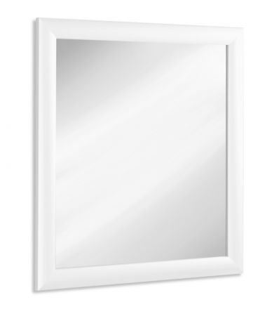 Spiegel Potes 17, Farbe: Weiß - 70 x 65 x 2 cm (H x B x T)