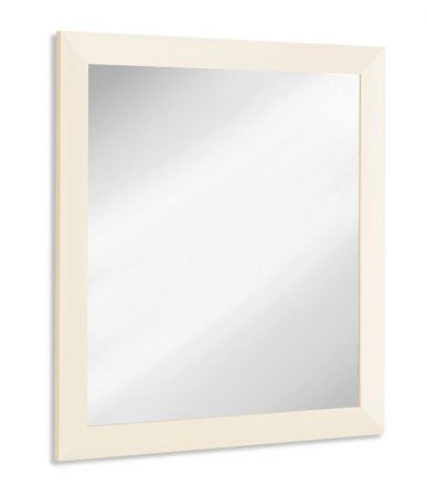 Spiegel Baeza 12, Farbe: Creme - 70 x 65 x 2 cm (H x B x T)