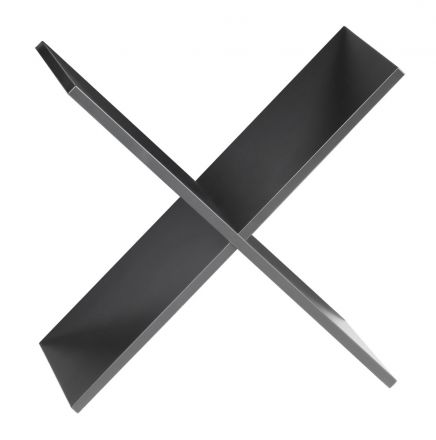 Einsatz für Regale der Serie Marincho, Farbe: Schwarz - Abmessungen: 48 x 48 x 29 cm (H x B x T)