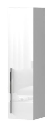Hängeschrank Garim 39, Farbe: Weiß Hochglanz - Abmessungen: 115 x 30 x 29 cm (H x B x T)