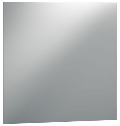 Spiegel mit LED - Beleuchtung, Farbe: Weiß - Abmessungen: 80 x 80 x 3 cm (H x B x T)