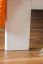 Futonbett / Massivholzbett Kiefer Vollholz massiv weiß lackiert A10, inkl. Lattenrost - Abmessung 160 x 200 cm