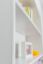 Hängeregal / Wandregal Kiefer massiv Vollholz weiß lackiert 012 - Abmessung 70 x 90 x 20 cm (H x B x T)