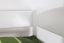 Einzelbett "Easy Premium Line" K1/n/s, Buche Vollholz massiv weiß lackiert - Maße: 90 x 190 cm