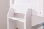 Stockbett für Erwachsene "Easy Premium Line" K24/n, Kopf- und Fußteil gerade, Buche Vollholz massiv weiß lackiert - Liegefläche: 120 x 200 cm, teilbar