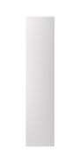 Tür für Eckkleiderschrank | Farbe: Platinweiß | Maße: 51 x 2 x 228 cm