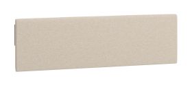 Kopfteilpolsterung für Doppelbett Aegir 11 / 12 / 13, Farbe: Beige, Maße: 47,5 x 160 x 4 cm