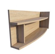 Hängeregal / Wandregal Rabaul 47, Farbe: Sonoma Eiche - Abmessungen: 40 x 115 x 25 cm (H x B x T)