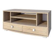TV-Unterschrank Rabaul 44, Farbe: Sonoma Eiche - Abmessungen: 50 x 120 x 48 cm (H x B x T)