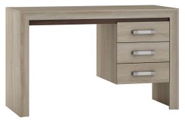 Schreibtisch Kundiawa 14, Farbe: Sonoma Eiche hell / Sonoma Eiche dunkel - Abmessungen: 78 x 125 x 55 cm (H x B x T)