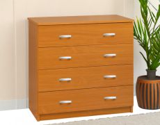 Kommode Kebumen 16, Farbe: Erle - Abmessungen: 80 x 80 x 40 cm (H x B x T)