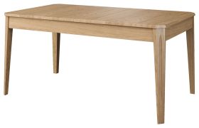 Großer ausziehbarer Esstisch Gorica 20, in Eiche Gold, 160-240 x 90 cm, teilmassiv, langlebig und stabil, hochwertig verarbeitet