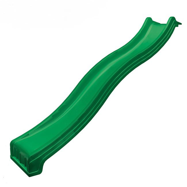 Rutsche mit Wasseranschluss - Länge 3 m - Farbe: Grün, 