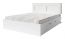 Doppelbett Argos inkl. 2 Schubladen, Farbe: Weiß - Liegefläche: 160 x 200 cm (B x L)