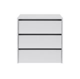 Schubkasteneinsatz für Serie Zwalm, Farbe: Weiß - Abmessungen: 60 x 60 x 45 cm (H x B x T)