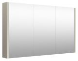 Badezimmer - Spiegelschrank Noida 07, Farbe: Beige – 65 x 108 x 12 cm (H x B x T)