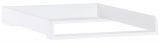 Wickelaufsatz Syrina, Farbe: Weiß - Abmessungen: 10 x 59 x 77 cm (H x B x T)