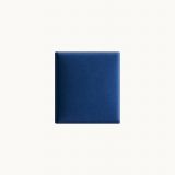 Außergewöhnliches Wandpaneel Farbe: Blau - Abmessungen: 42 x 42 x 4 cm (H x B x T)