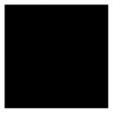 Metallfront für Schreibtische Marincho, Farbe: Schwarz - Abmessungen: 35 x 35 cm (B x H)