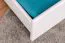 Etagenbett für Erwachsene "Easy Premium Line" K20/h inkl. Liegeplatz und 2 Abdeckblenden, Kopf- und Fußteil gerade, Buche Vollholz massiv Weiß - 90 x 200 cm (B x L), teilbar