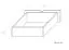 Jugendbett "Easy Premium Line" K8 inkl. 2 Schubladen und 1 Abdeckblende, 180 x 200 cm Buche Vollholz massiv weiß lackiert