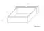 Einzelbett / Funktionsbett "Easy Premium Line" K4, inkl. 2 Schubladen und 1 Abdeckblende, 140 x 200 cm Buche Vollholz massiv weiß lackiert