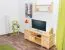 TV-Unterschrank Kiefer Vollholz massiv natur 001 - Abmessung 55 x 156 x 47 cm (H x B x T)
