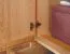 Schrank Kiefer massiv natur Aurornis 02 - Abmessungen: 200 x 50 x 60 cm (H x B x T)
