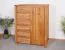 Kommode Tasman 16 Wildeiche massiv geölt - Abmessungen: 112 x 80 x 45 cm (H x B x T)