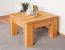 Couchtisch Tasman 19 Kernbuche massiv geölt - Abmessungen: 60 x 60 x 40 cm (B x T x H)