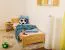 Kinderbett 80 x 200 cm | Massivholz: Kiefer | Natur Lackiert Abbildung