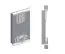 Schiebetürenschrank / Kleiderschrank mit Spiegel Tomlis 06A, Farbe: Weiß matt - Abmessungen: 200 x 250 x 62 cm (H x B x T)