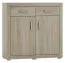Kommode Lorengau 20, Farbe: Sonoma Eiche - Abmessungen: 109 x 112 x 40 cm (H x B x T)