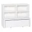 Jugendzimmer - TV-Unterschrank Marincho 51, 2-teilig, Farbe: Weiß - Abmessungen: 107 x 107 x 53 cm (H x B x T)