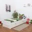 Bett mit Schubladen
