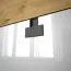 Jugendzimmer - Schrank Garian 05, Farbe: Eiche / Weiß / Grau, Abmessungen: 191 x 80 x 40 cm (H x B x T)