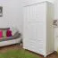Kiefer Kleiderschrank 120 cm Breite