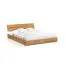 Einzelbett / Gästebett Kapiti 08 Wildeiche massiv geölt - Liegefläche: 90 x 200 cm (B x L)