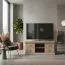 TV-Unterschrank Wewak 18, Farbe: Sonoma Eiche - Abmessungen: 59 x 130 x 42 cm (H x B x T)