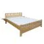 Jugendbett Buche massiv Vollholz natur 108, inkl. Lattenrost - Abmessung 160 x 200 cm
