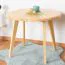 Couchtisch Kiefer massiv natur Aurornis 78 (rund) - Abmessungen: 60 x 60 x 50 cm (B x T x H)