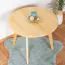 Couchtisch Kiefer massiv natur Aurornis 78 (rund) - Abmessungen: 60 x 60 x 50 cm (B x T x H)