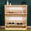 Schuhschrank aus Kiefernholz
