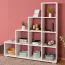 Regal Cuarto 09, Farbe: Weiß - 148 x 145 x 29 cm (H x B x T)