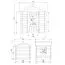 Spielhaus Happy Park Rot - 1,05 x 1,05 Meter aus 13 mm Blockbohlen