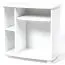 TV-Unterschrank Kiefer massiv Vollholz Weiß Junco 203 - Abmessungen: 74 x 77 x 40 cm (H x B x T)