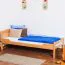 Bettrahmen für Kinder / Kinderbett 90 x 200 cm | Massivholz: Buche | Natur Lackiert | besonders hohe Qualität Abbildung