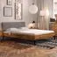 Buche-Bett massiv | 90 x 200 cm | Kernbuche | Geölt | Natur Abbildung