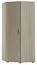 Drehtürenschrank / Eckkleiderschrank Ciomas 07, Farbe: Sonoma Eiche - Abmessungen: 190 x 85 x 85 cm (H x B x T)